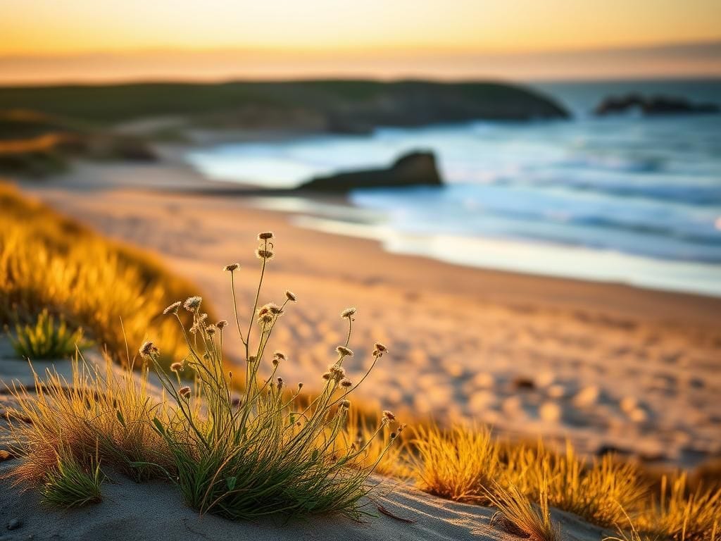 Flick International Sunrise over the Normandy coastline symbolizing the D-Day landings
