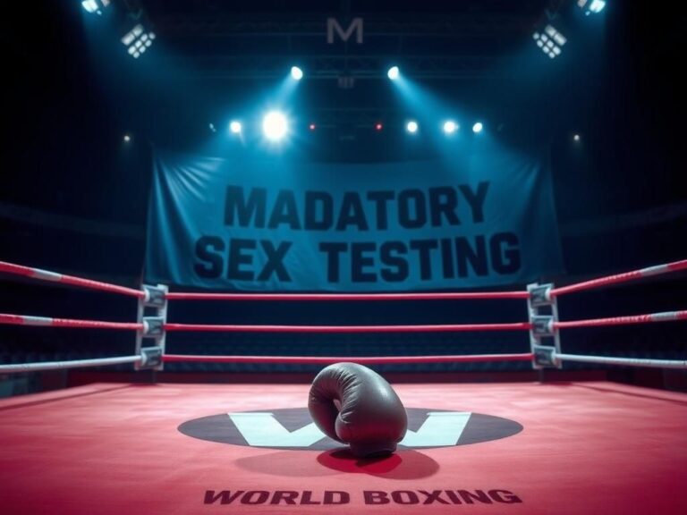 Flick International Boxing gloves symbolizing abandonment in a controversial setting.