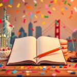 Flick International Vibrant quiz setup with a notebook and pencil