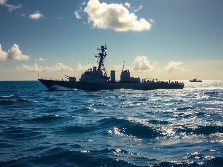 Flick International USS Cole Arleigh Burke-class destroyer patrolling the Gulf of Mexico
