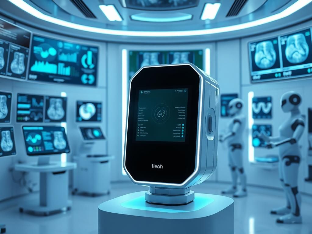 Flick International A state-of-the-art AI cancer diagnostic tool in a modern healthcare setting