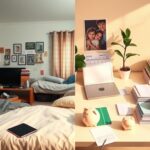 Flick International Split scene contrasting financial dependence and independence for adult children