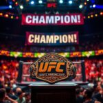 Flick International UFC championship celebration featuring Kayla Harrison and Donald Trump