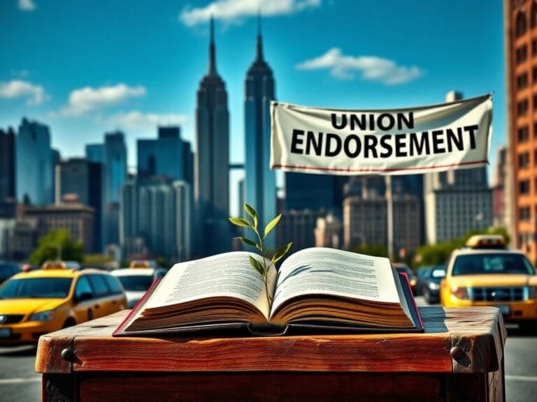 Flick International Open book symbolizing knowledge with New York City skyline in background