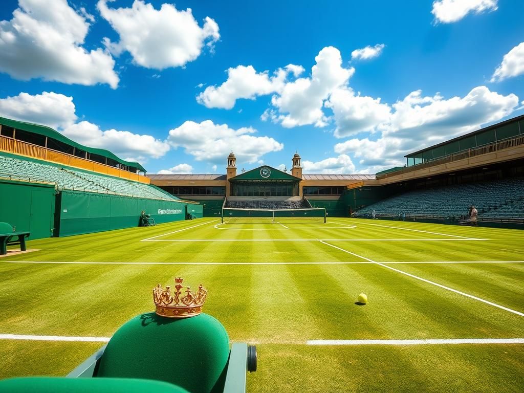 Flick International Hugh Grant asleep in Royal Box at Wimbledon tennis match
