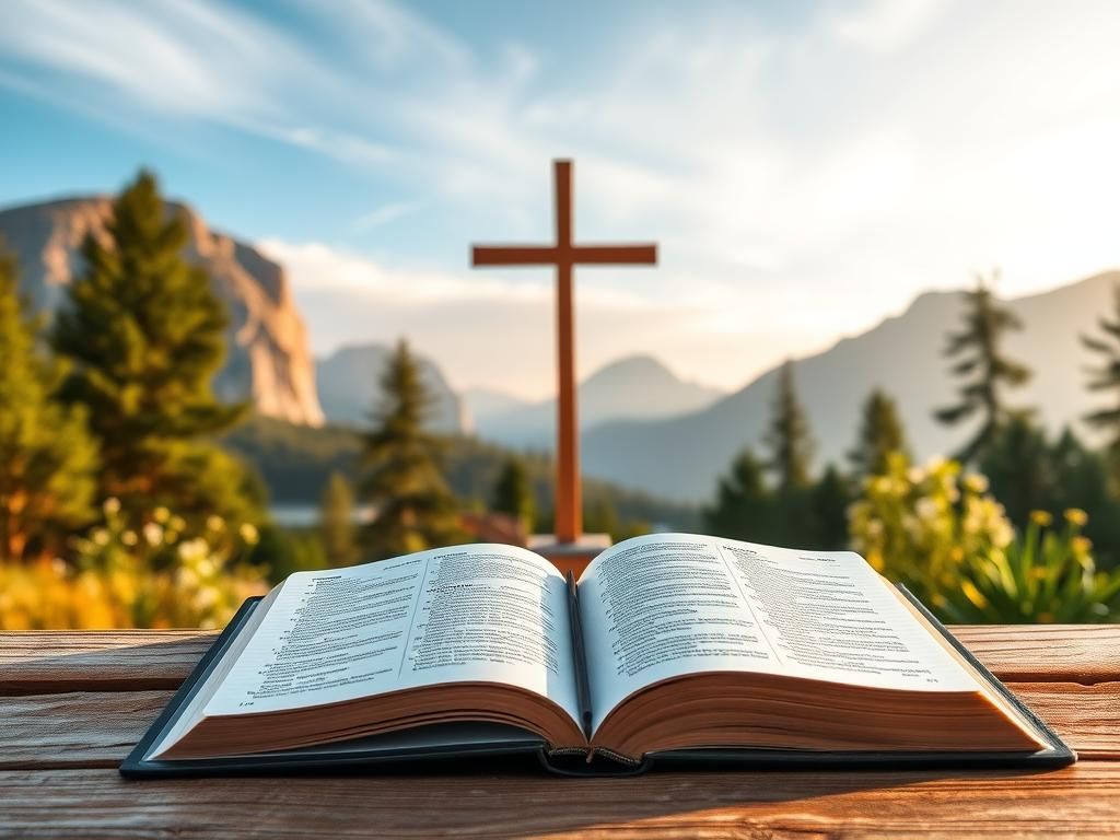 Flick International Tranquil church retreat setting surrounded by mountains and trees