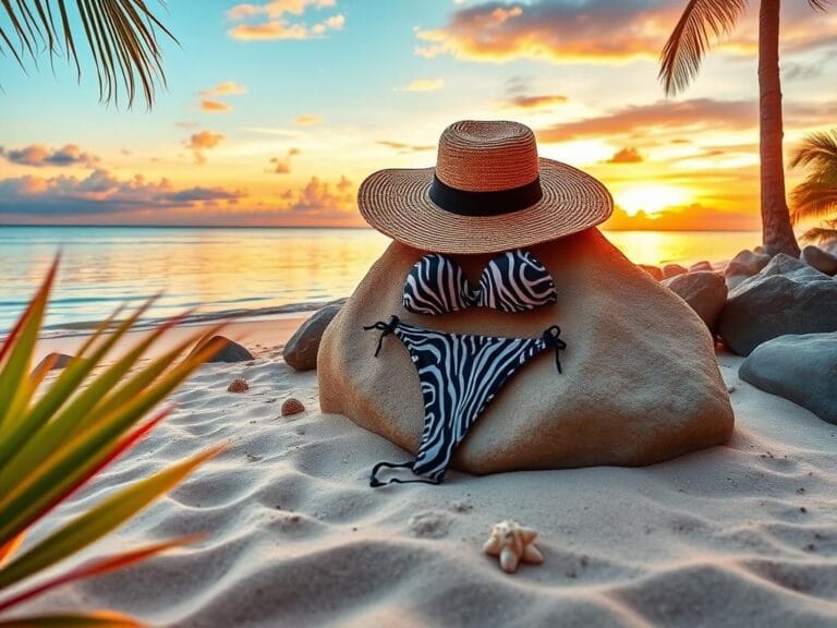 Flick International Nicole Scherzinger in a zebra-print string bikini on the beach for her 47th birthday celebration