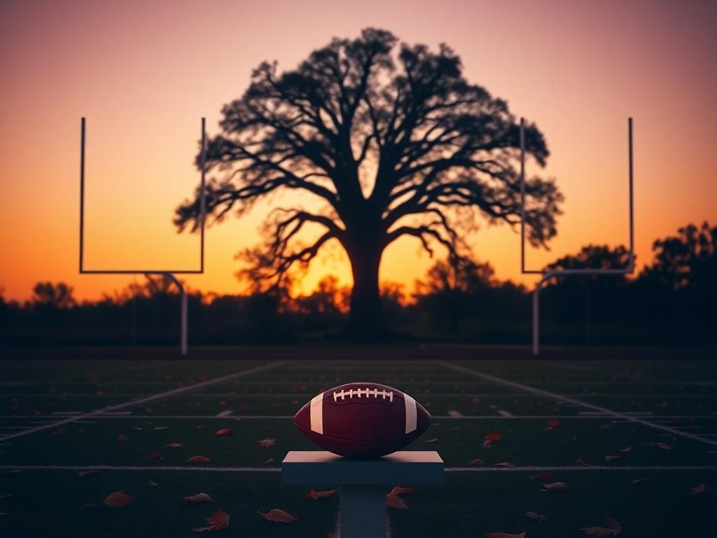 Flick International Serene football field at dusk symbolizing Ndamukong Suh's retirement