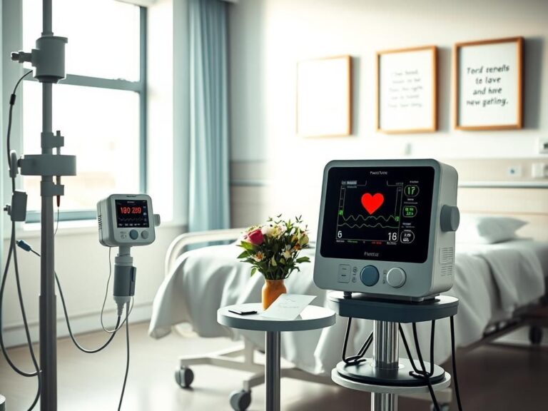 Flick International Serene hospital room with modern medical equipment, symbolizing recovery and hope