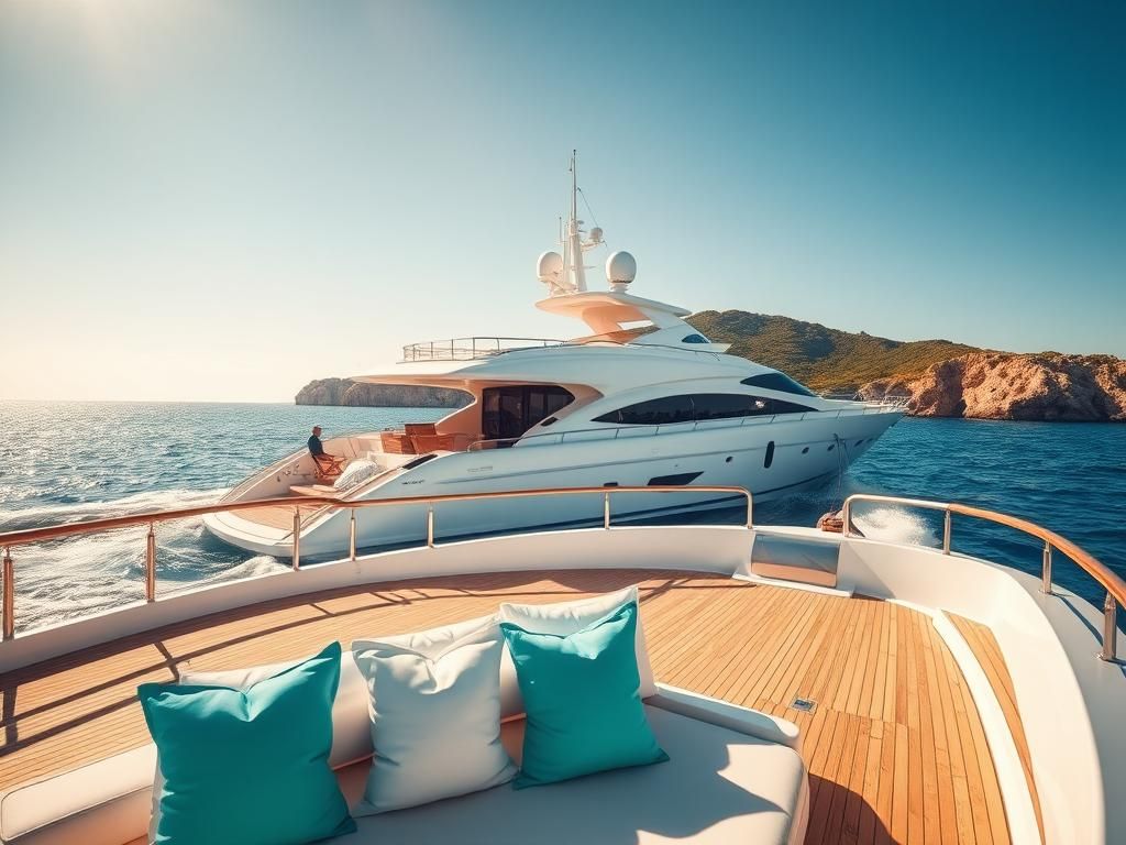 Flick International Jennifer Aniston enjoying a luxurious yacht getaway in Mallorca with Jim Curtis