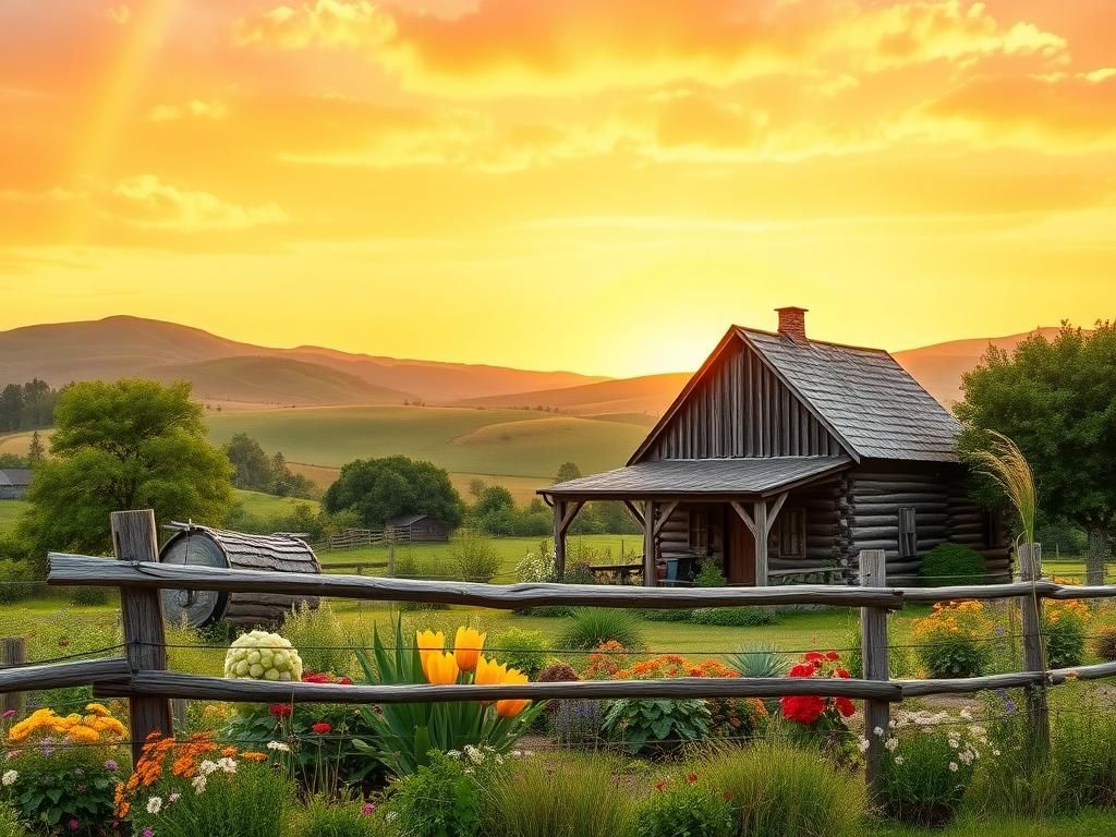 Flick International Colorful 1880s homesteader scene showcasing diversity and inclusion