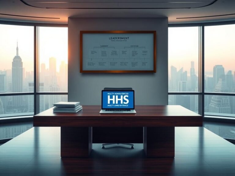 Flick International Modern HHS office space symbolizing leadership change