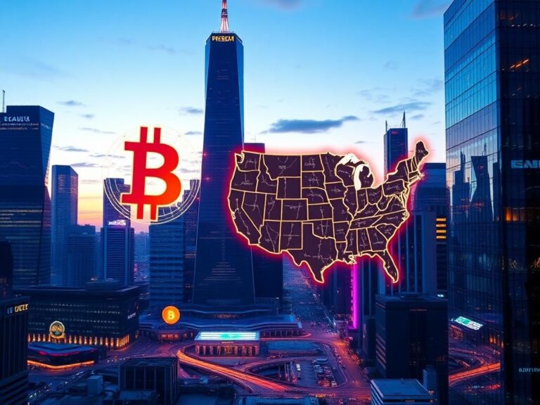 Flick International Futuristic skyline representing the rise of digital currency and innovation