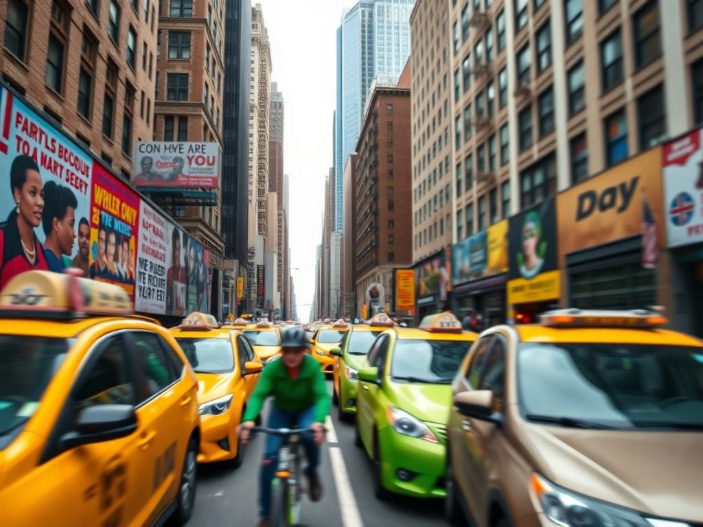 Flick International Colorful street art depicting community engagement and political messaging in New York City