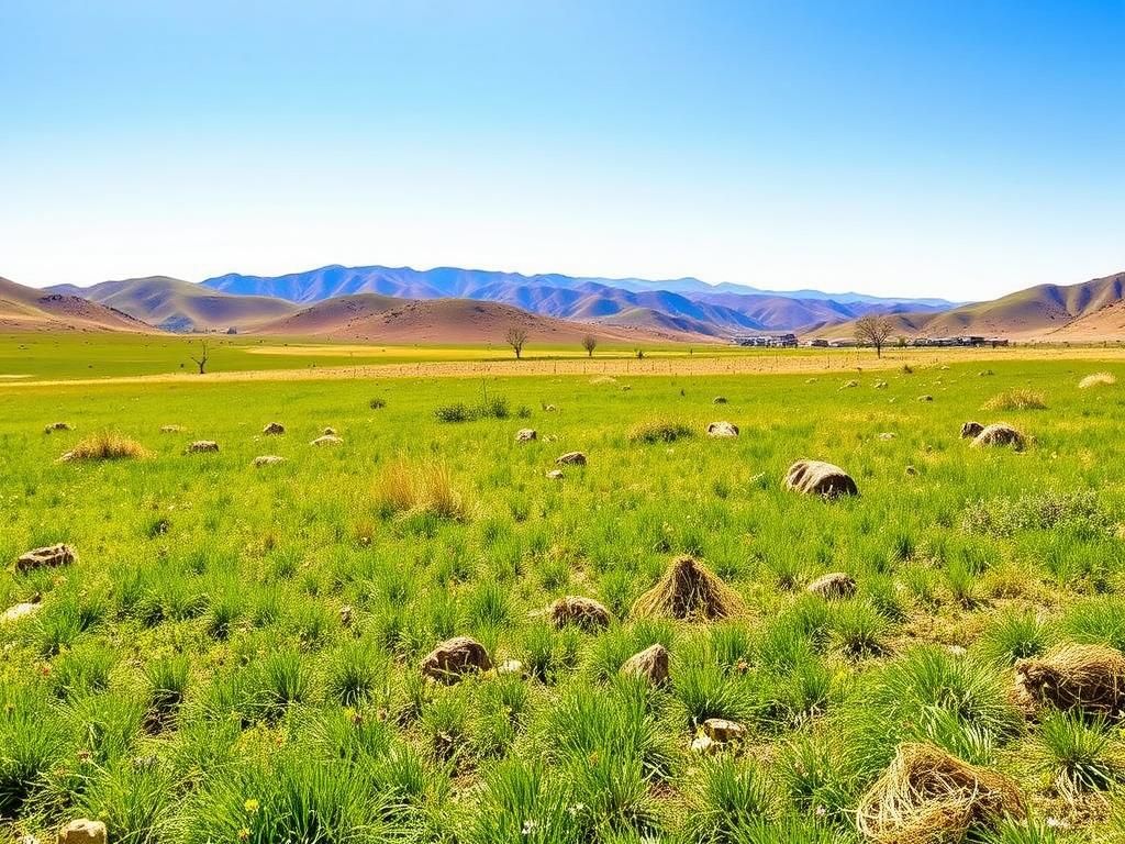 Flick International A sweeping view of a rugged Colorado landscape showing grazing cattle in a green meadow