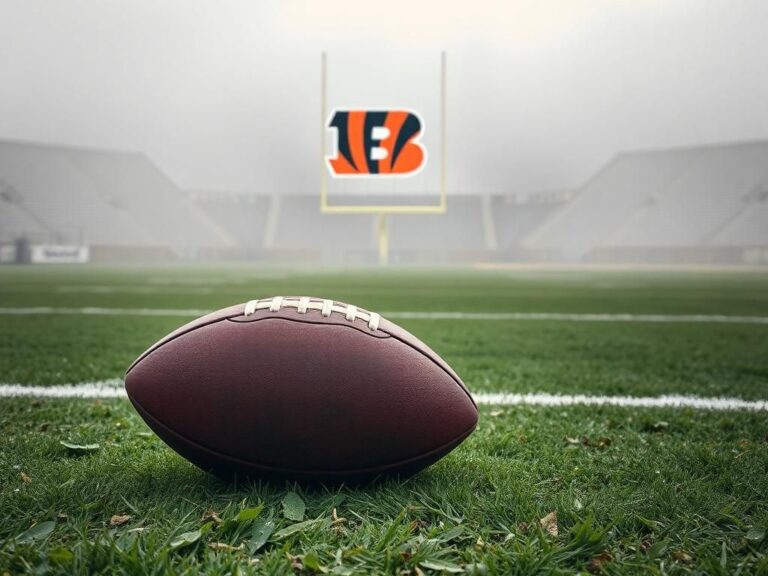 Flick International A serene football field in early morning light showcasing anticipation for training camp