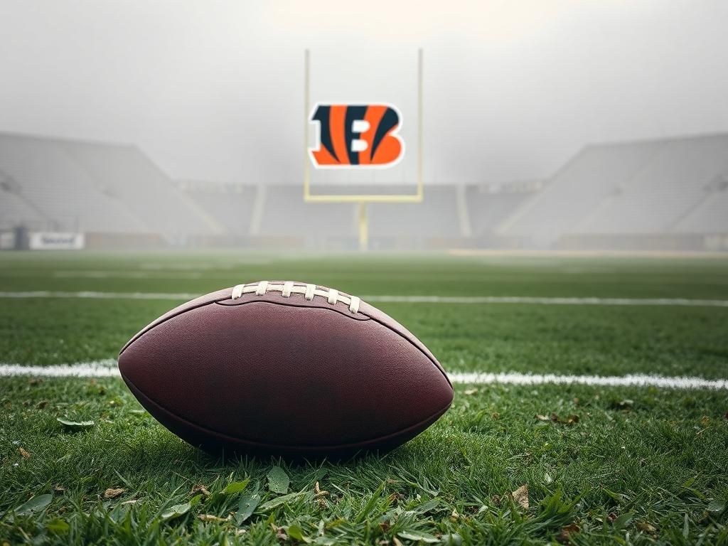 Flick International A serene football field in early morning light showcasing anticipation for training camp