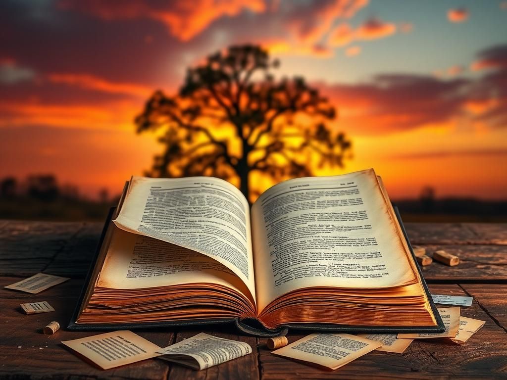 Flick International Open weathered book representing documents on Martin Luther King Jr.'s assassination on a rustic table