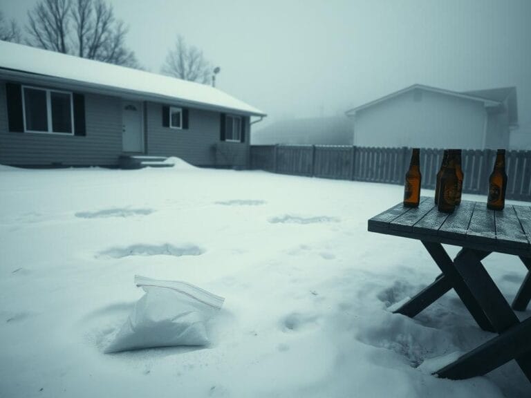 Flick International somber winter scene depicting outlines in snow, hinting at tragic deaths of Kansas City Chiefs fans