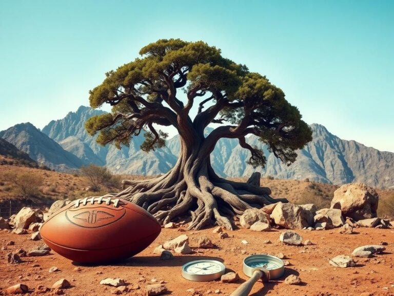 Flick International Strong, resilient tree with deep roots in a rocky landscape symbolizing traditional masculinity