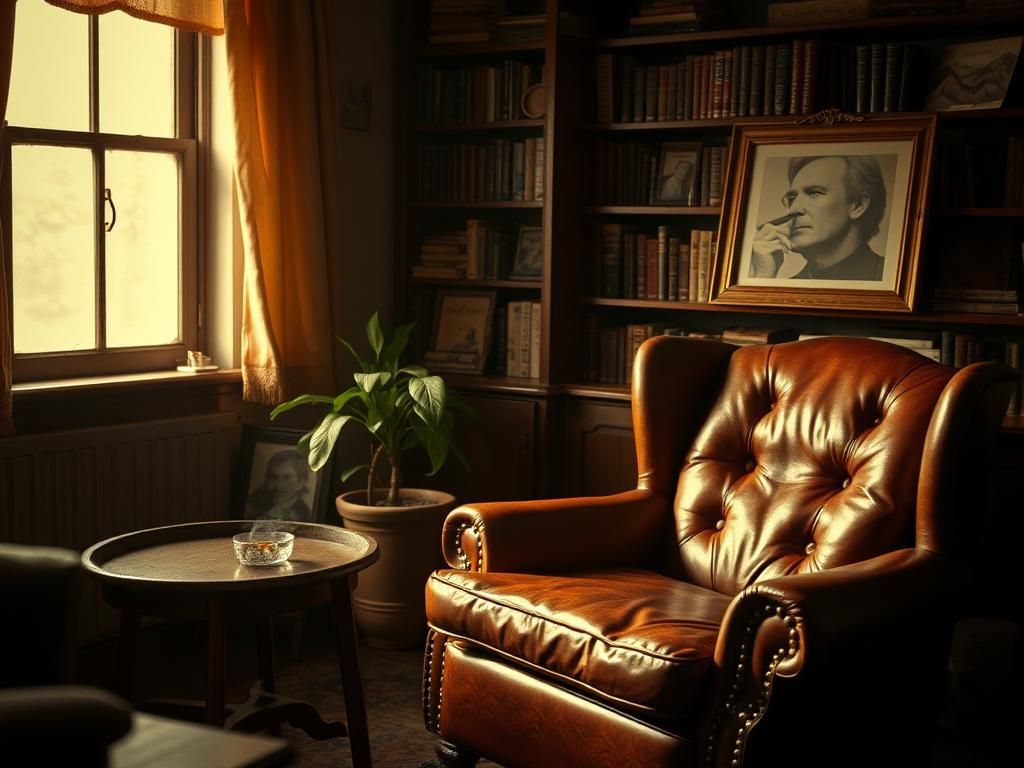 Flick International A vintage-inspired room symbolizing Clint Eastwood's complex love life