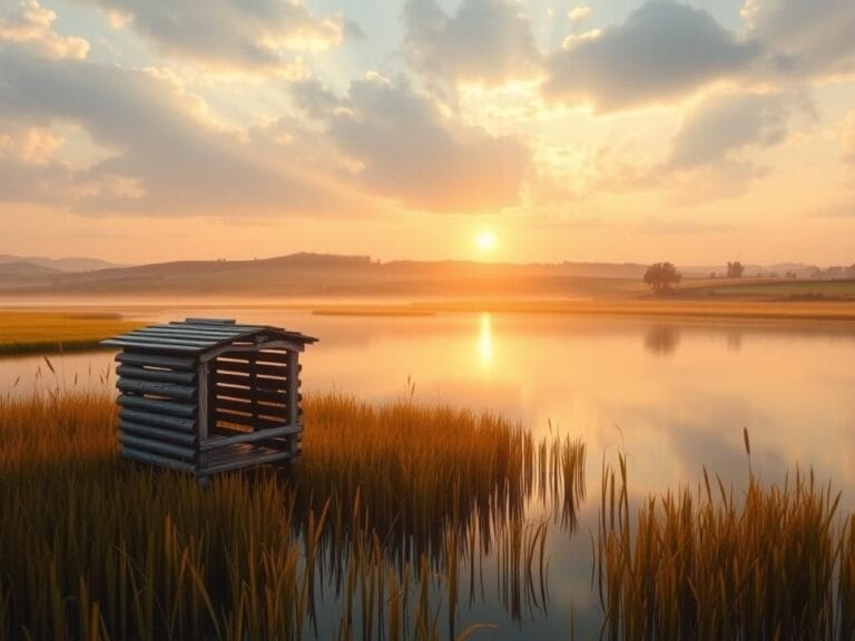 Flick International A tranquil river setting at dawn symbolizing peace and legacy.