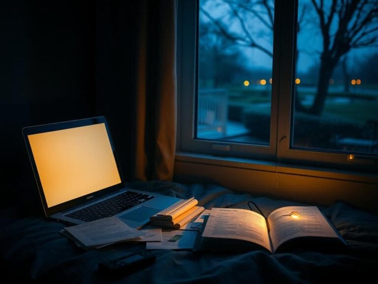 Flick International A cozy corner with a glowing laptop, symbolizing the rise of AI companionship among teens