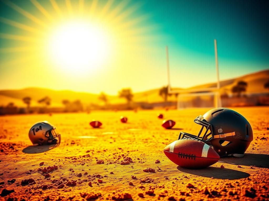 Flick International Dynamic football training camp scene under the sun