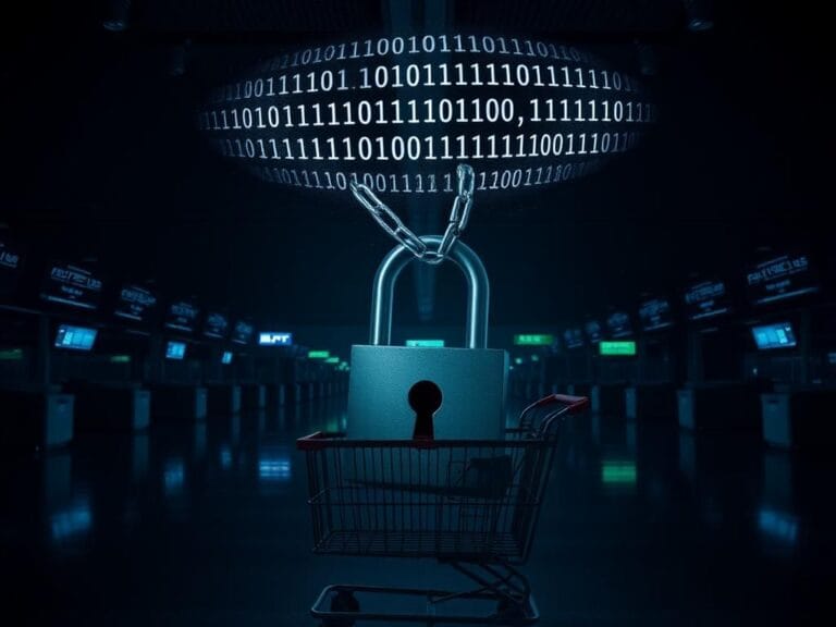 Flick International Darkened airport terminal with empty check-in counters and dim lighting