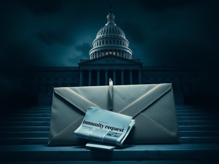 Flick International Dark-toned image of the Capitol building symbolizing secrecy and political tension