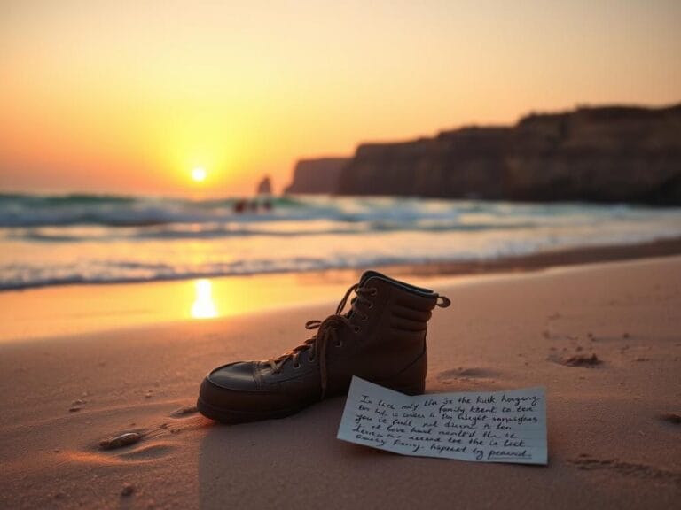 Flick International Weathered wrestling boots on a beach symbolize Hulk Hogan's legacy