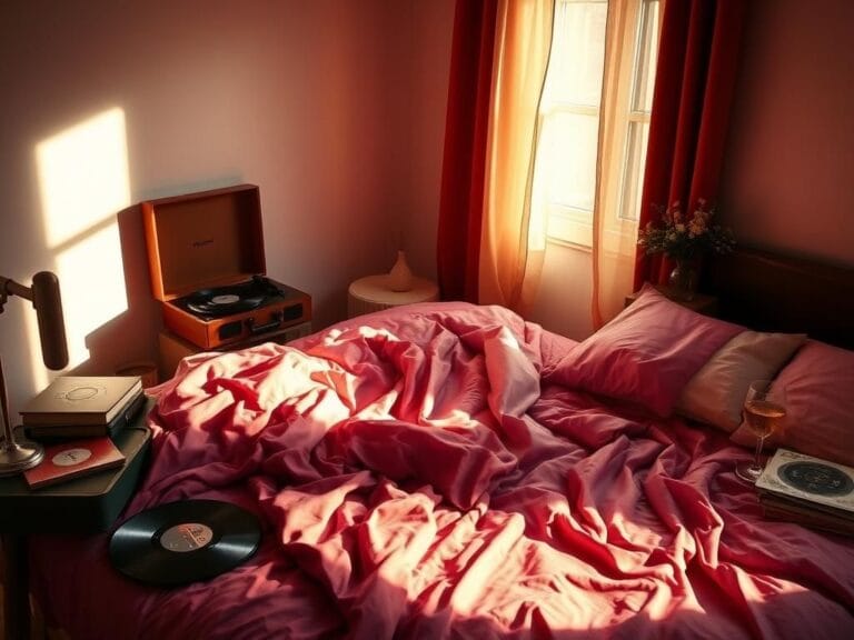 Flick International A serene bedroom scene suggesting intimacy and romance