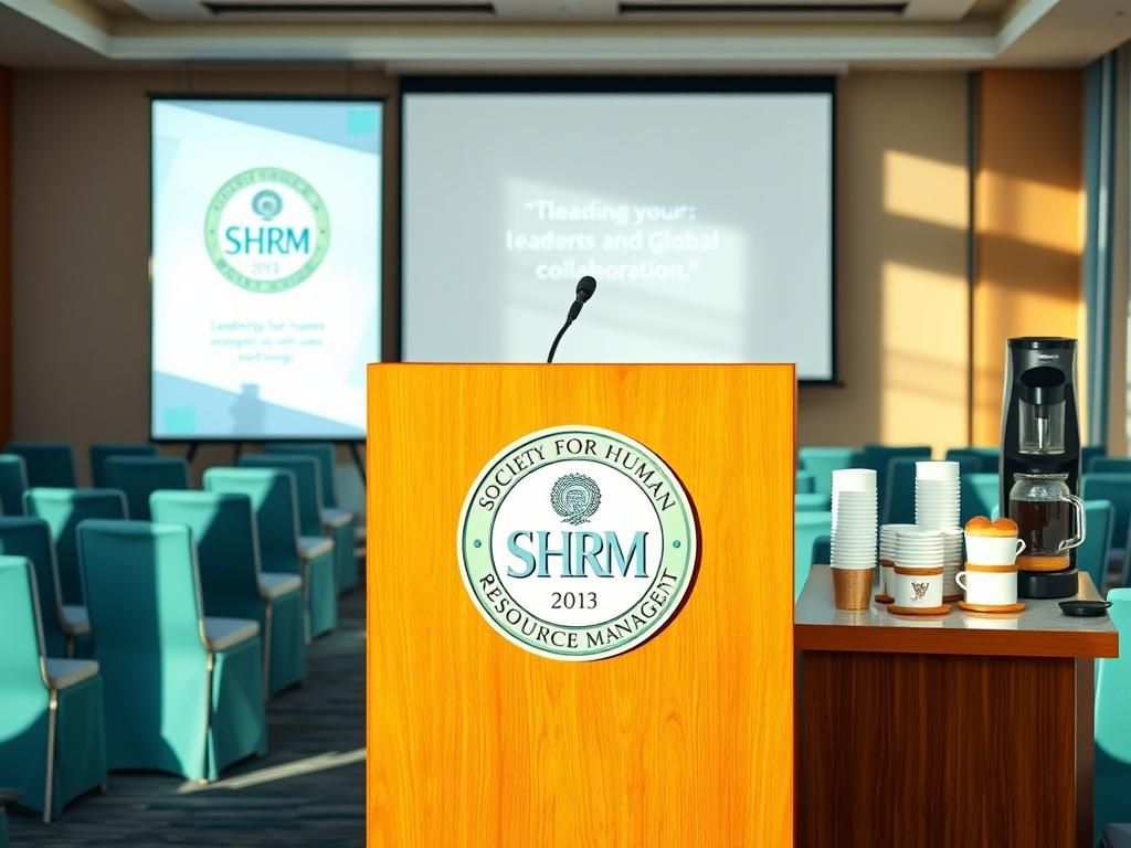 Flick International Conference room at the Society for Human Resource Management convention in San Diego