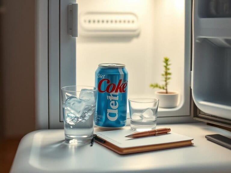Flick International A cold can of Diet Coke inside a vintage fridge, symbolizing a modern ritual