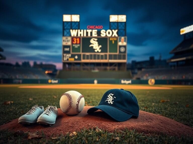Flick International A somber baseball stadium scene at dusk honoring Bobby Jenks