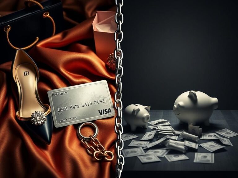 Flick International Dramatic split image showcasing contrasts between lavish lifestyle and financial hardship related to divorce