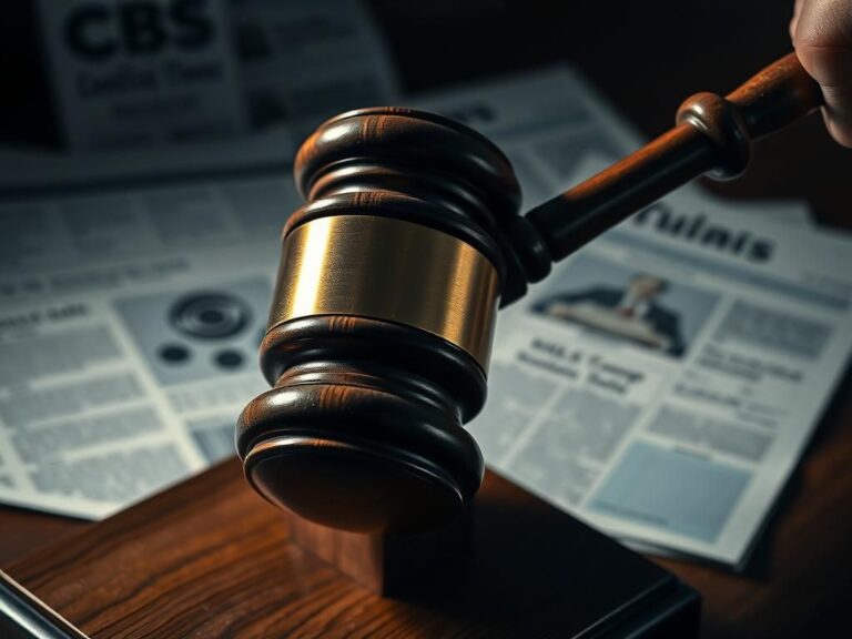 Flick International Close-up of a gavel striking a wooden bench in a courtroom setting, representing legal decisions