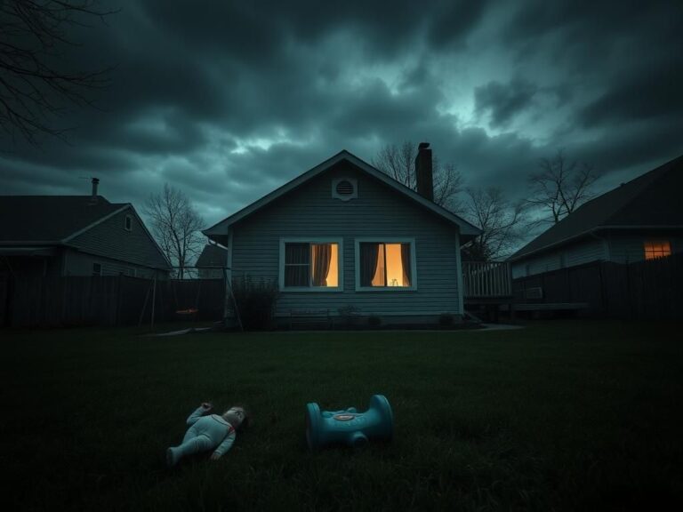 Flick International Exterior of a suburban house depicting secrecy and tension