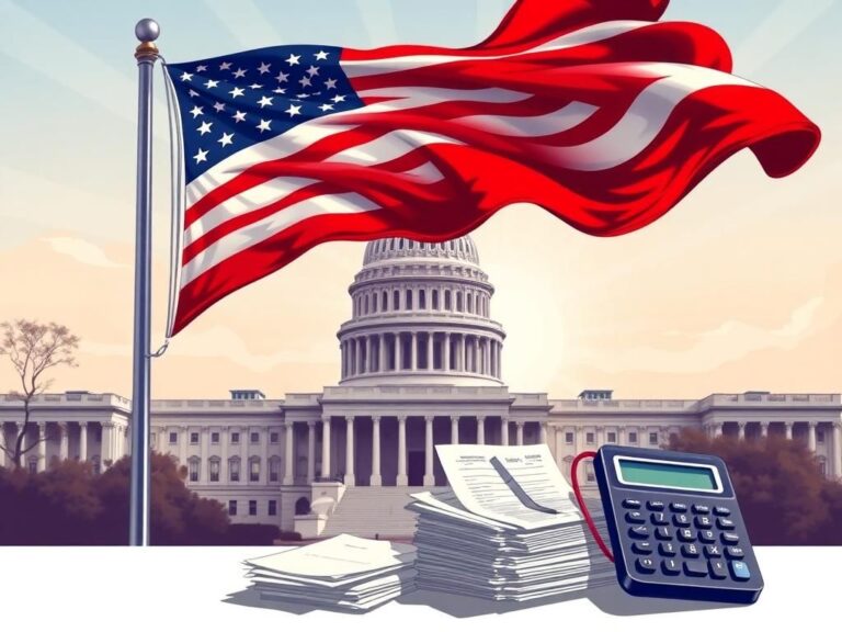 Flick International American flag waving in front of the U.S. Capitol building, symbolizing patriotism and conservative values