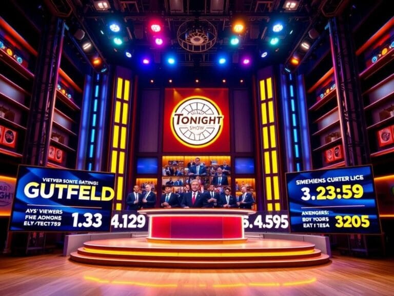 Flick International Interior view of Studio 6B in Rockefeller Center showcasing the Tonight Show set design