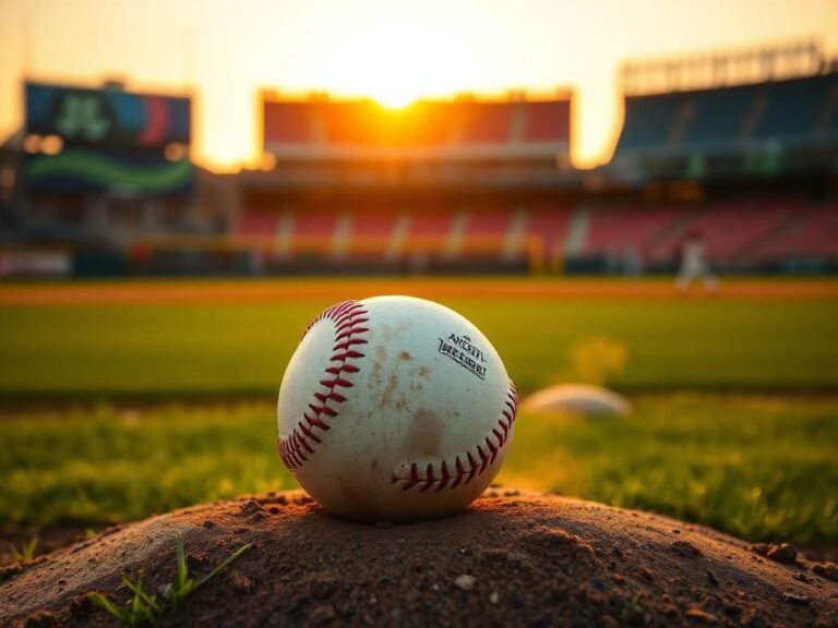 Flick International Close-up of a baseball on the mound symbolizing a missed perfect game