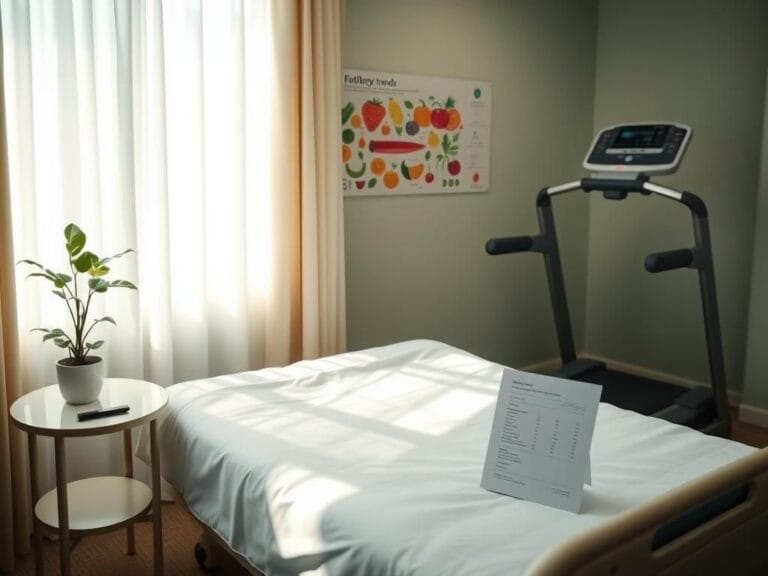 Flick International Tranquil hospital room with natural light and health-focused decor