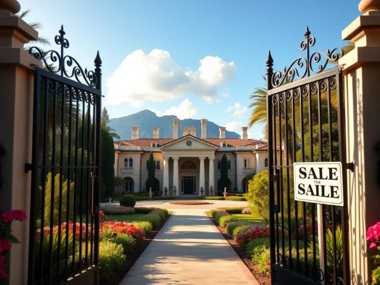 Flick International Luxurious mansion in Montecito, California, featuring elegant architectural details and a spacious entrance