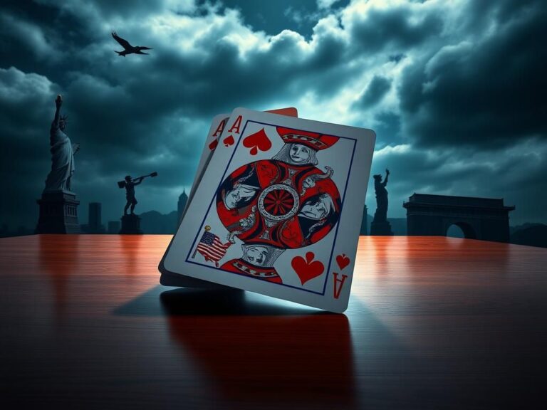 Flick International A symbolic playing card representing power in U.S.-China relations