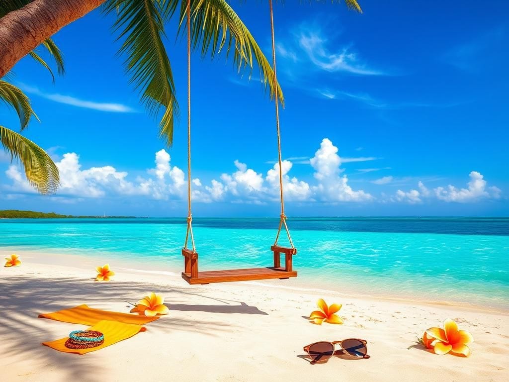 Flick International Scenic beach vacation in the Bahamas with Shanna Moakler and Greg Vaughan