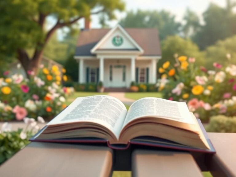 Flick International Serene sorority house surrounded by a vibrant garden symbolizing community and acceptance