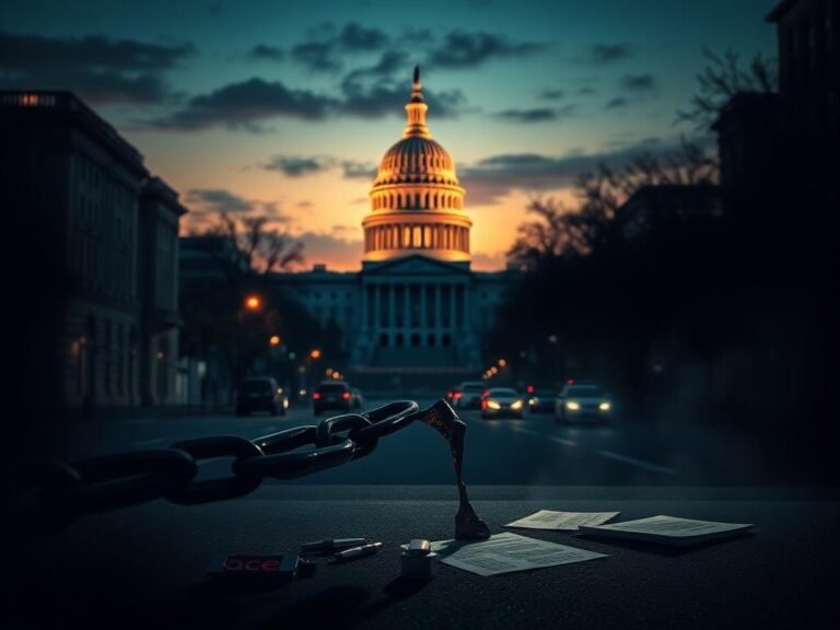 Flick International Silhouetted U.S. Capitol building at dusk with an American flag backdrop
