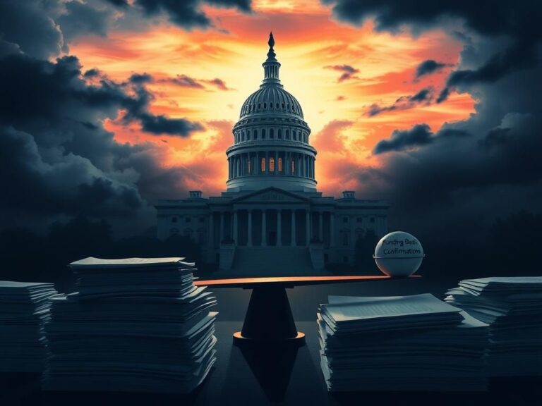 Flick International Dramatic sunset over the U.S. Capitol building symbolizing political tension