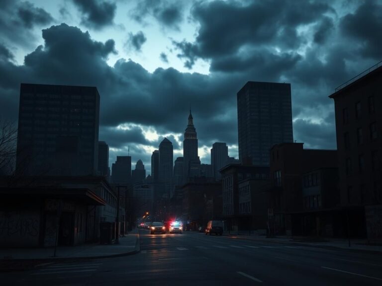Flick International Abandoned shelter in Boston highlighting urban decay related to the migrant crisis