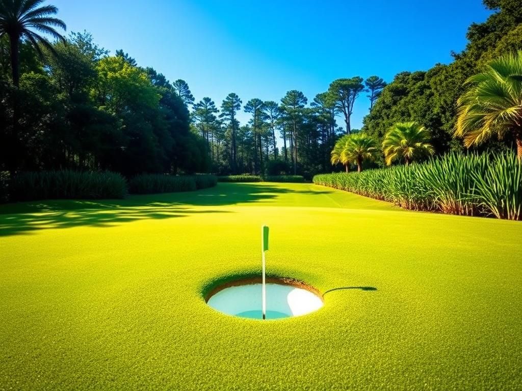 Flick International Charlie Woods making a hole-in-one at TPC Sawgrass